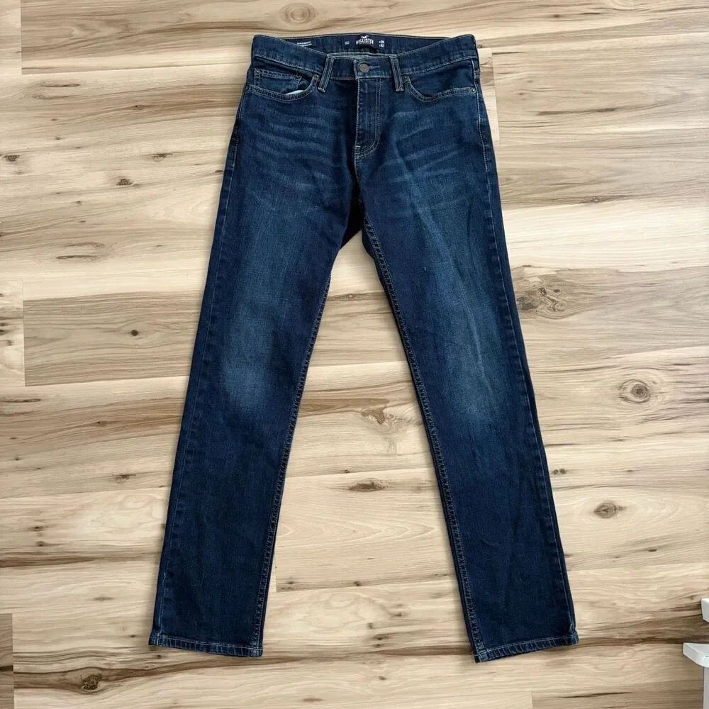Hollister Slim Straight Dark Blue Wash size 29x32 Men’s Jeans Classic